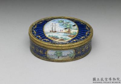 图片[2]-Copper-body painted enamel box, 18th century, Qing dynasty-China Archive